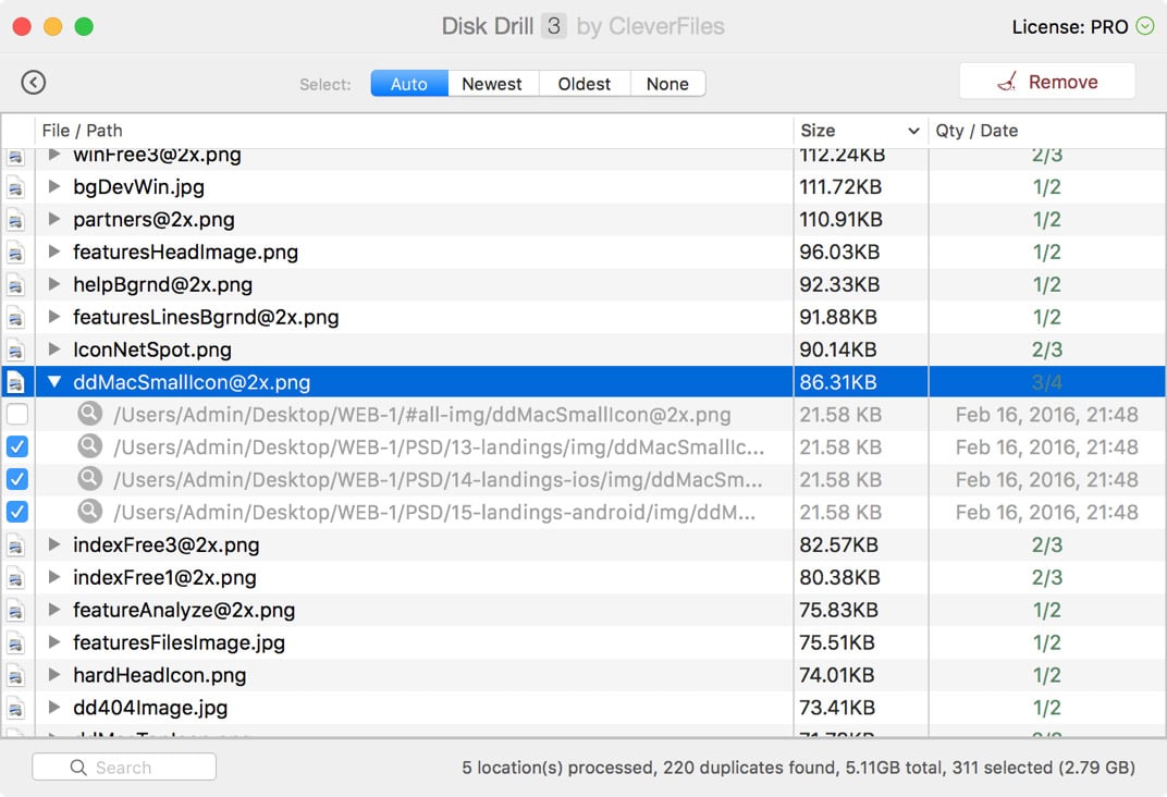 best duplicate file, similar files finder, cleaner for mac os x